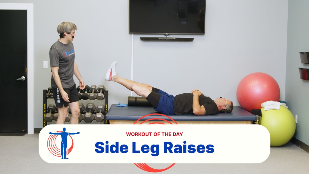 Side Leg Raises (Amputee Exercise)